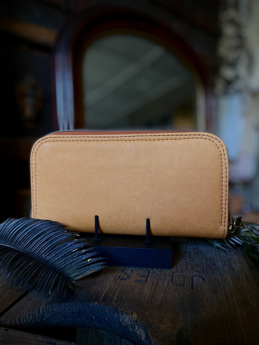 Ciara Wallet - Orange Brown