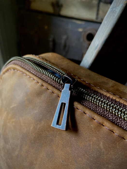 Marie Belt Bag - Large - Warm Medium Brown