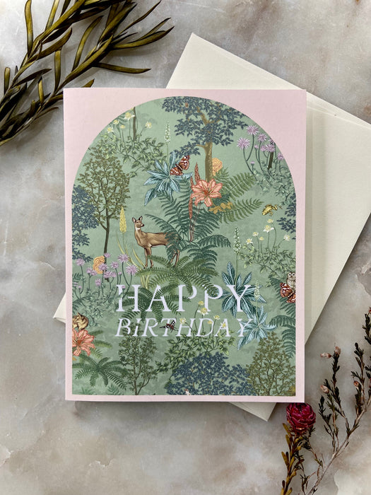 Woodland Birthday Card