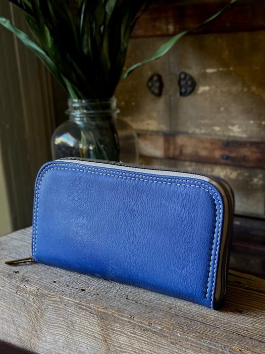 Ciara Wallet - Cobalt Blue