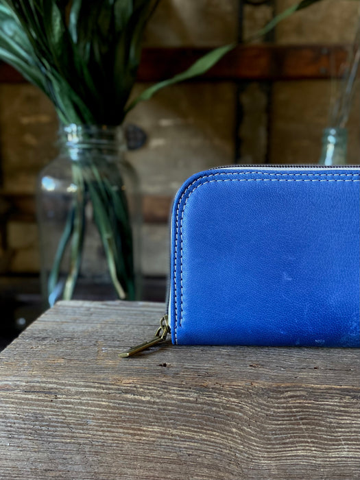 Ciara Wallet - Cobalt Blue