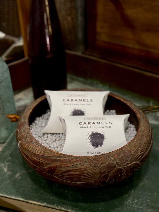 Caramels Pillow Box - Black Lava Sea Salt