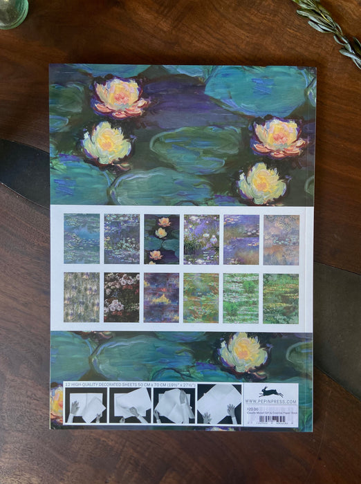 Claude Monet Gift & Creative Paper Book