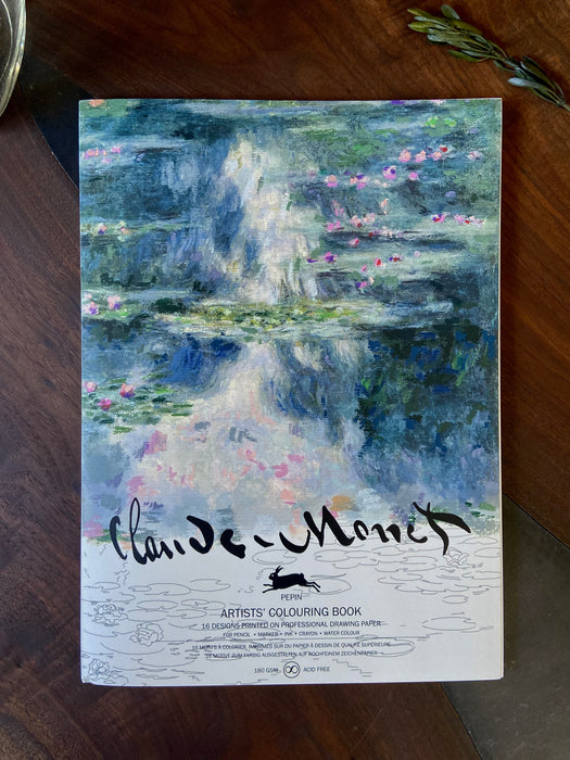 Claude Monet Artists' Coloring Book