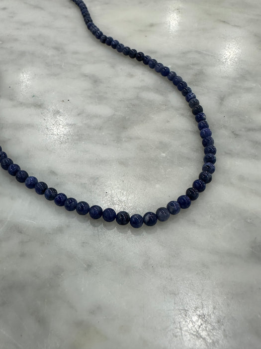 Lapis Bead Strand