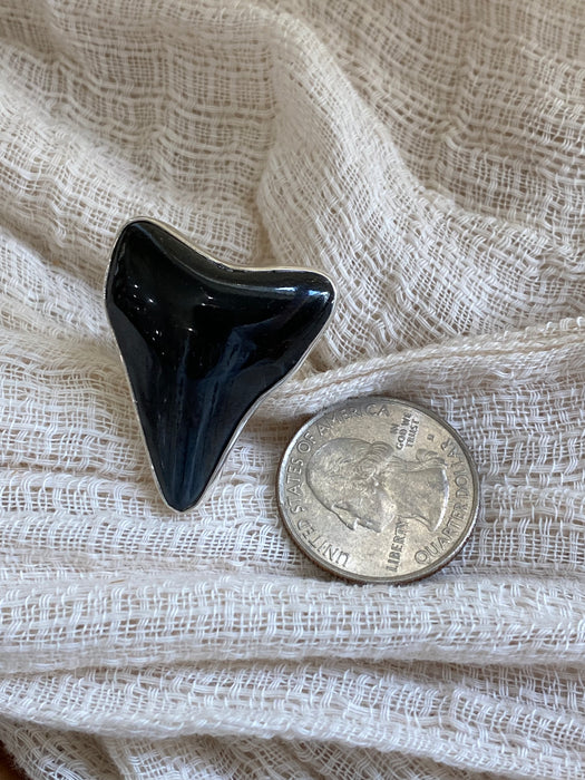 Shark Tooth Ring - Sterling Silver