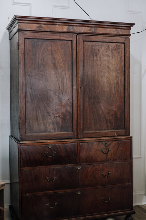 Georgian 1800s Linen Press from Beaufort