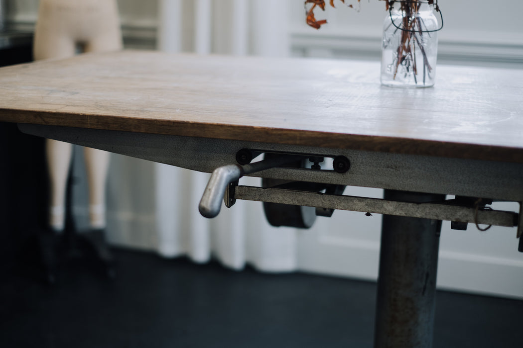 *Rare* 1940s French Drafting Table