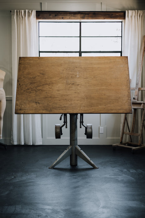 *Rare* 1940s French Drafting Table